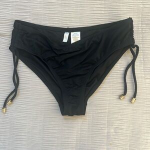 Anne Cole Black Swim Bottoms